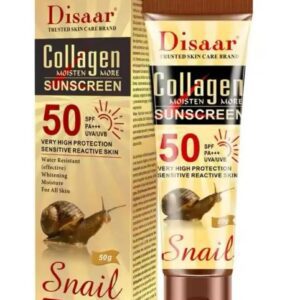 Crema Solar Colágeno Caracol