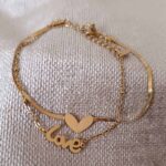 Pulsera doble LOVE