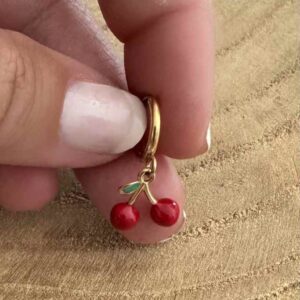 Pendientes Cereza
