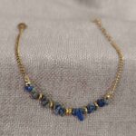 Pulsera Piedras azul