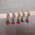 Pendientes fruta
