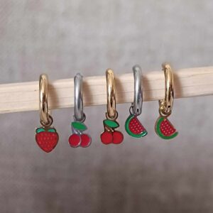 Pendientes fruta