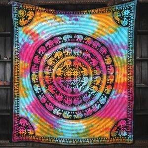 Mandala Colores Elefantes