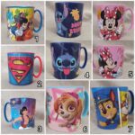 Tazas dibujos