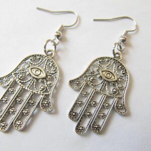 Pendientes diseño Bohem Mano de Fátima
