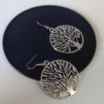 Pendientes diseño Bohem árbol de la vida