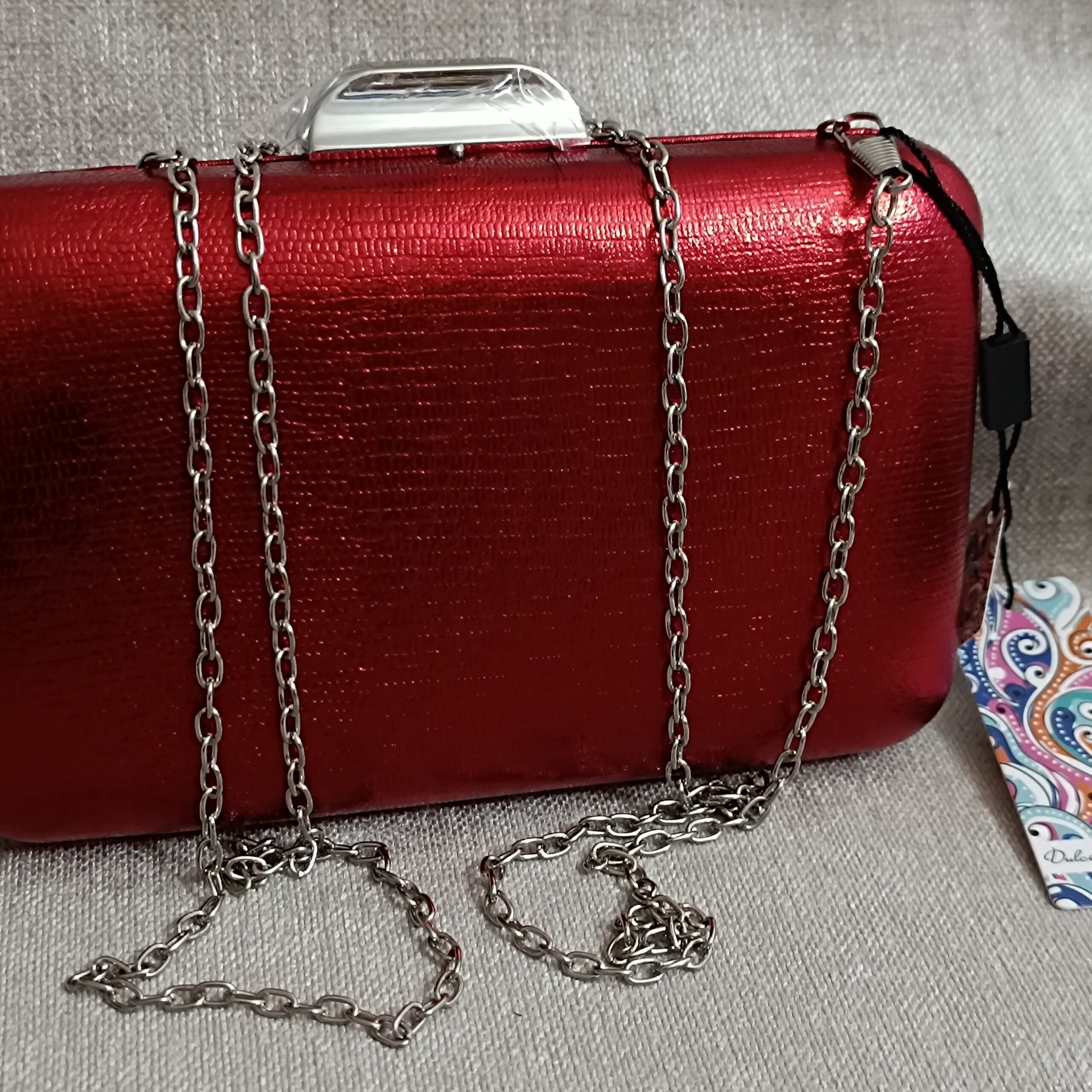 Bolso de fiesta Bombonera Roja - Imagen 3